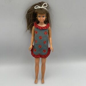 Vintage 1963 Mattel Barbie Skipper Doll‎ Brunette Bendable #1923 Can You Play?